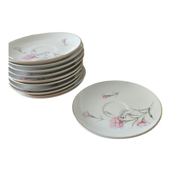 VTG Carnation Tea Cup & Saucer Set, multiple available - Picture 7 of 8